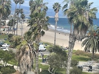 From rooftop deck