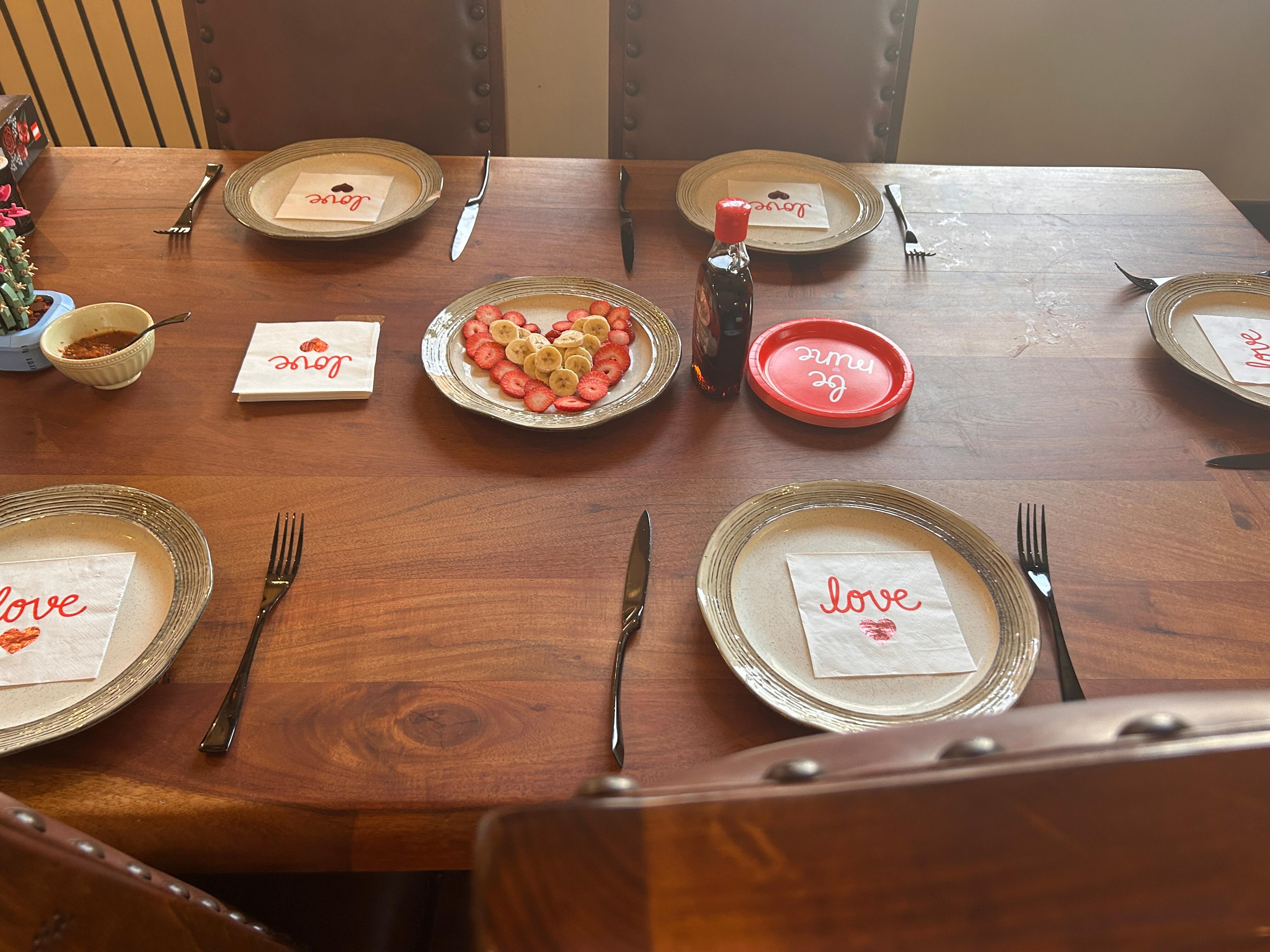 Valentine breakfast!