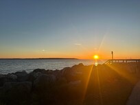 Sunset on Mallery St