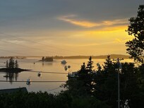 Sunset from the deck.