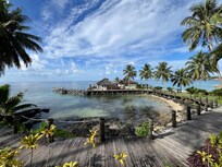 Water front of the property