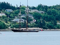 View from waterfront