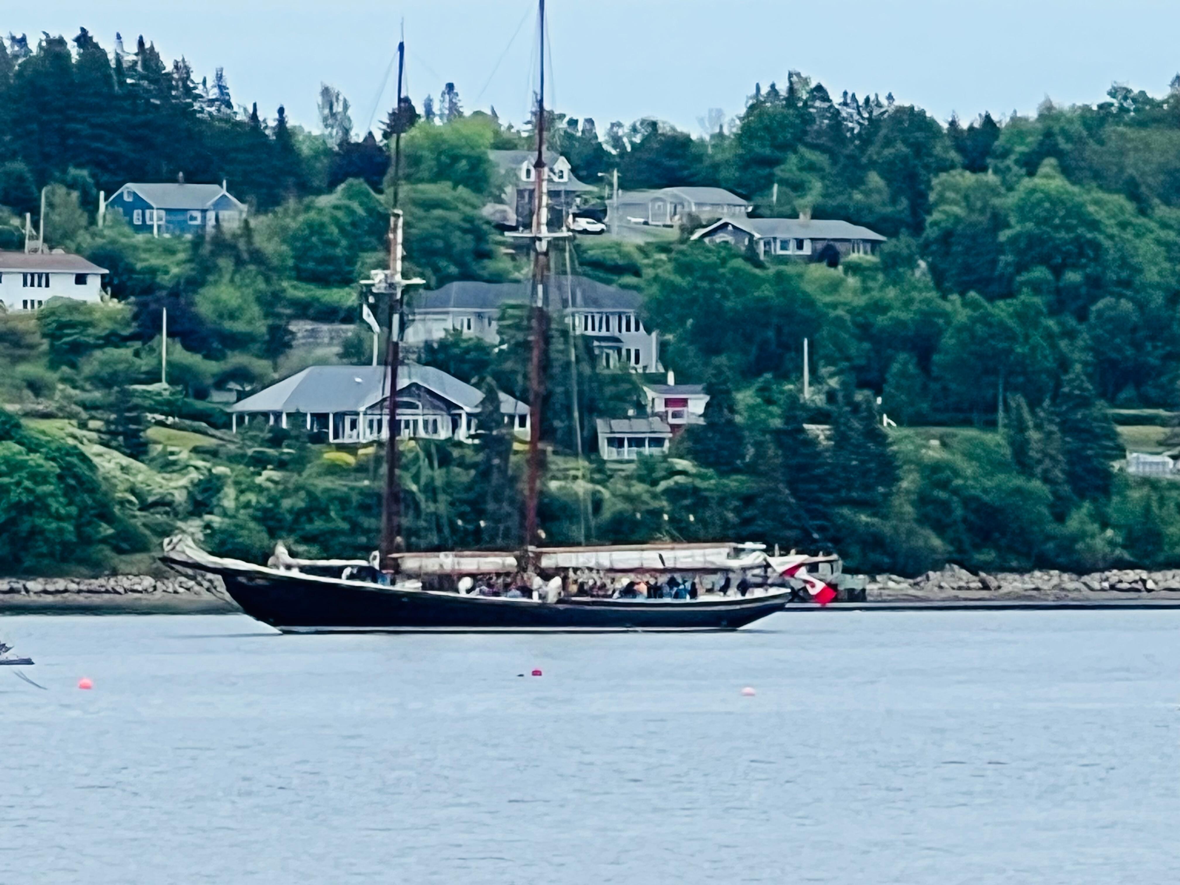 View from waterfront