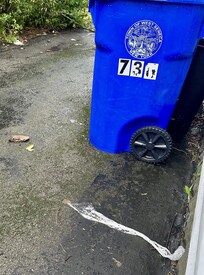 Outdoor trash