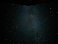 Night sky at the cabin