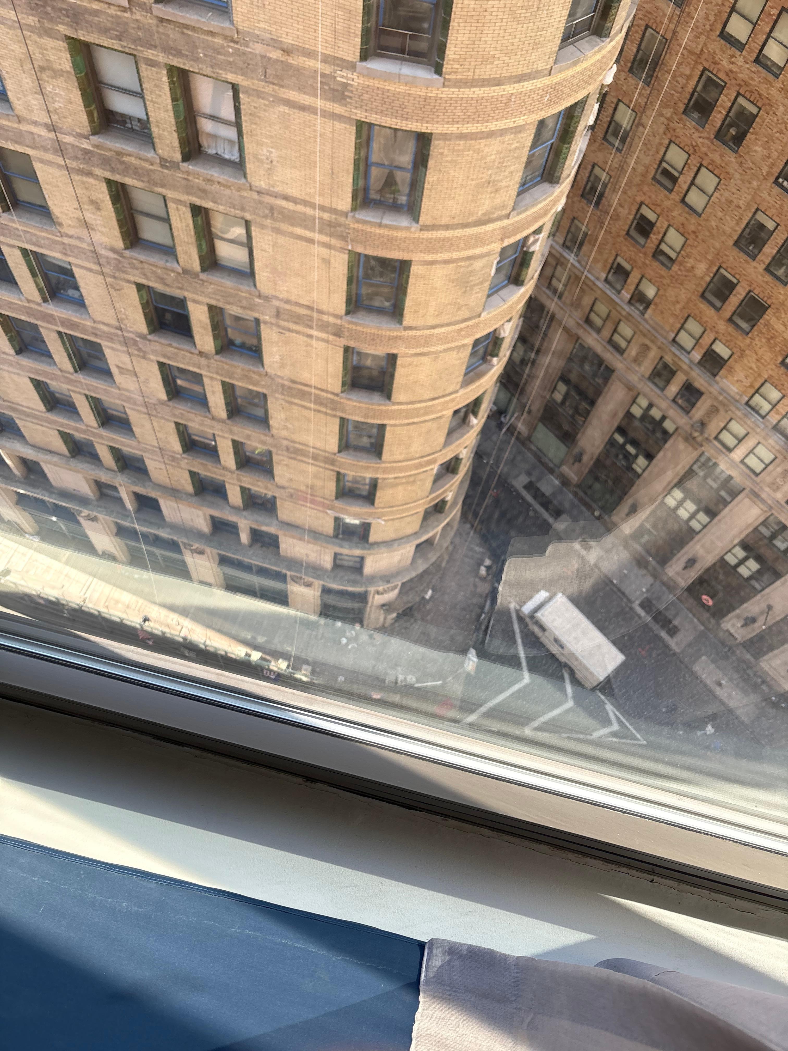 View from 17th floor room