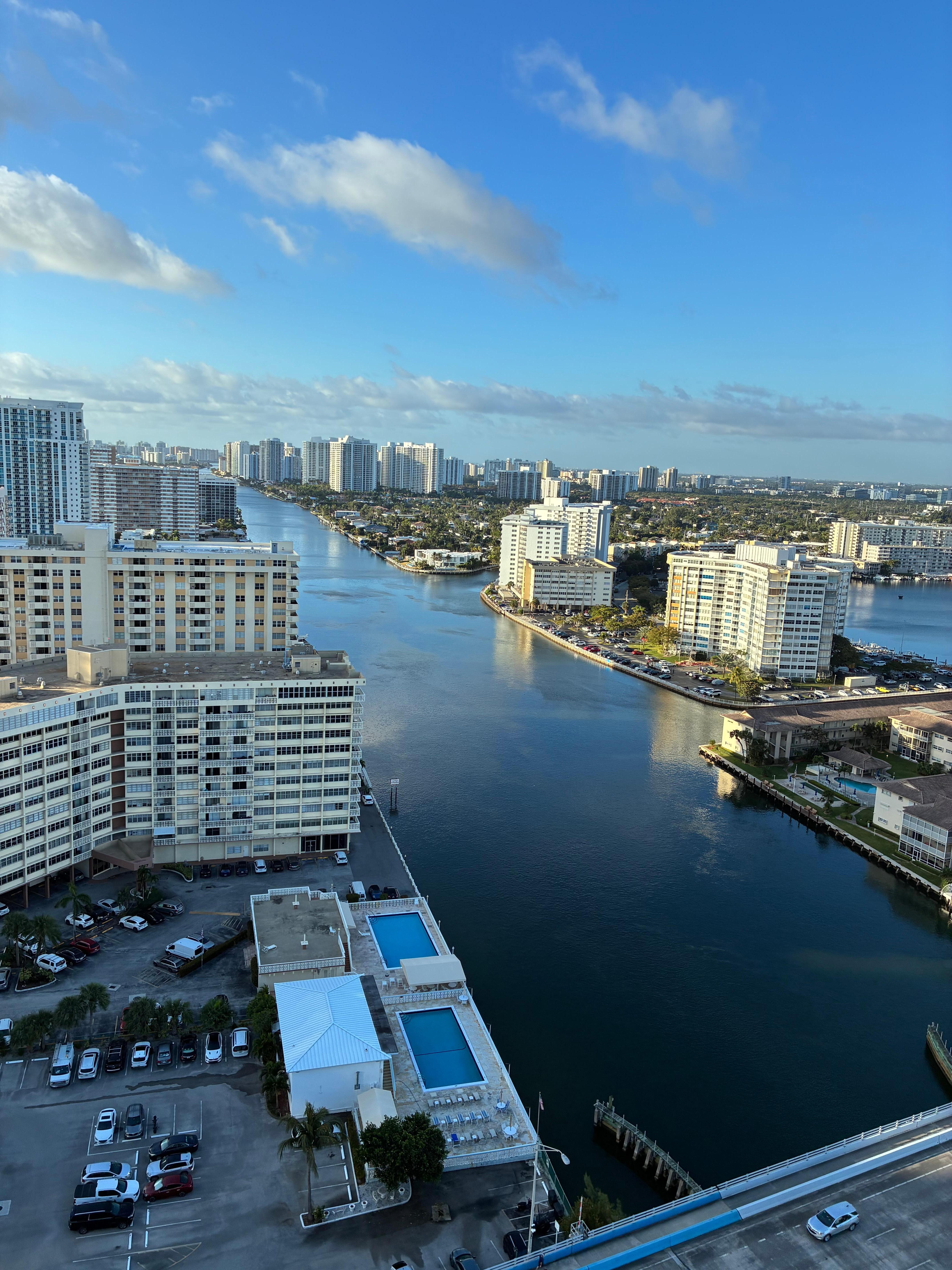 View from the balcony.