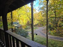 Beautiful view from front porch!