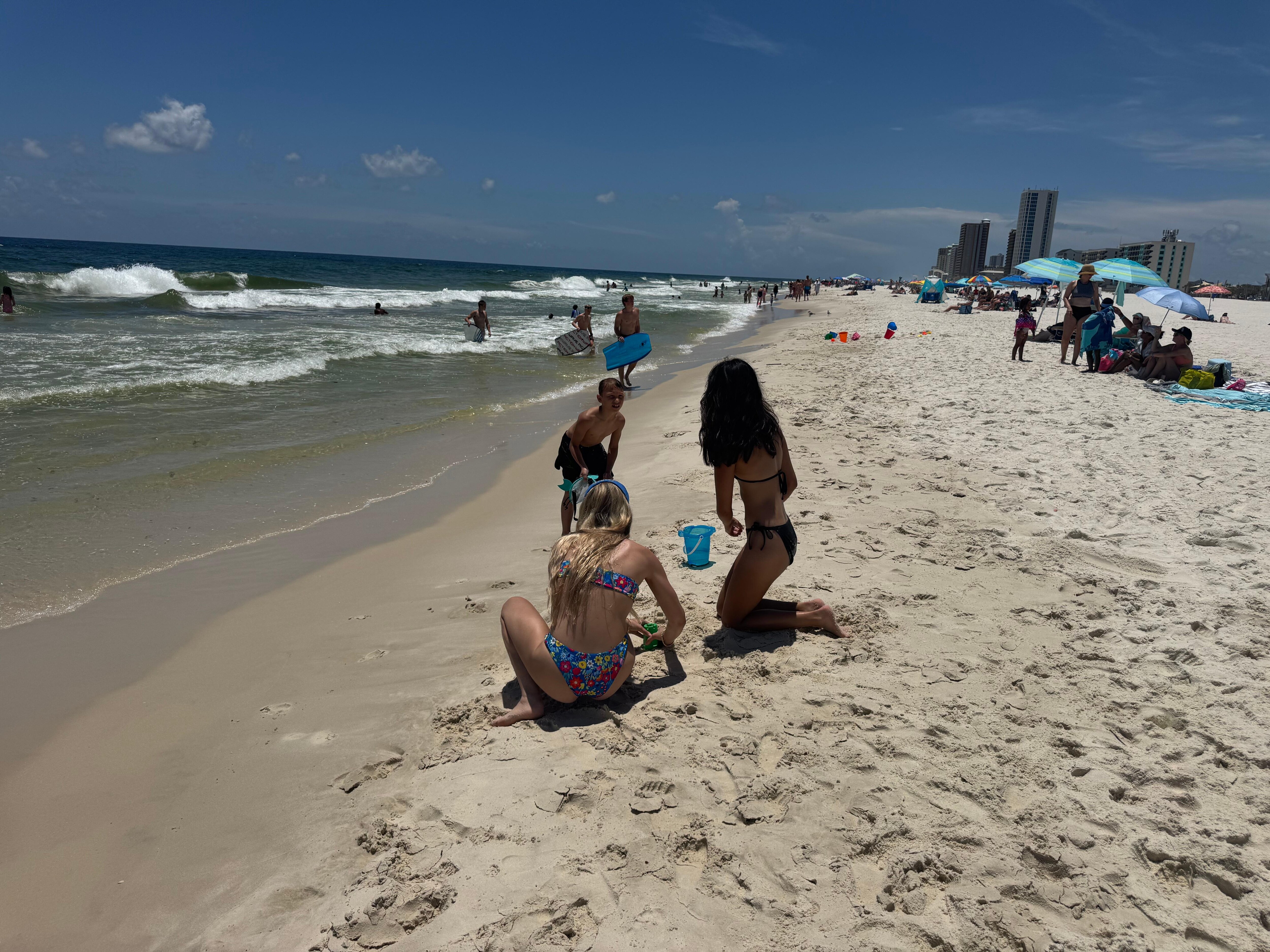 On Dauphin Beach