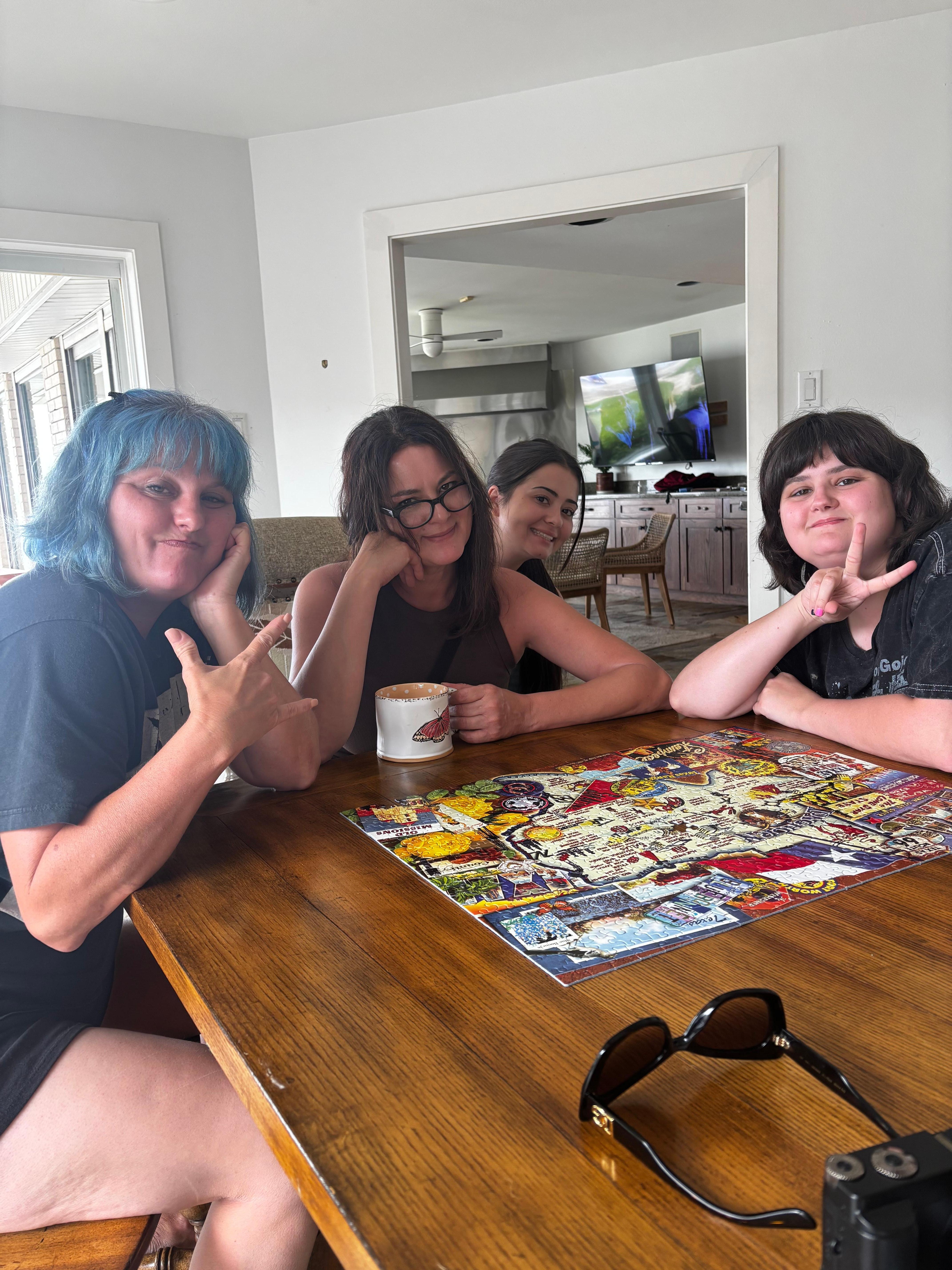 Plenty of room for games and puzzles 