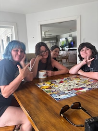 Plenty of room for games and puzzles