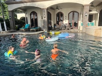 Everyone loved the pools