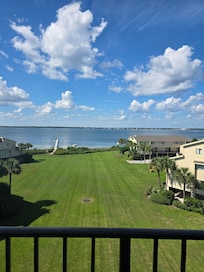 View from the balcony