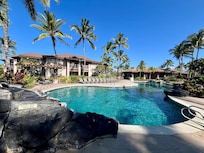 Adult pool about a 7 min walk and a more kid friendly pool nearby