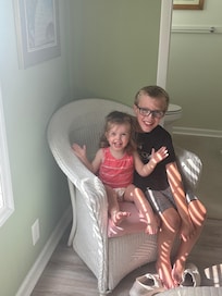 The kids loved all the space to play!