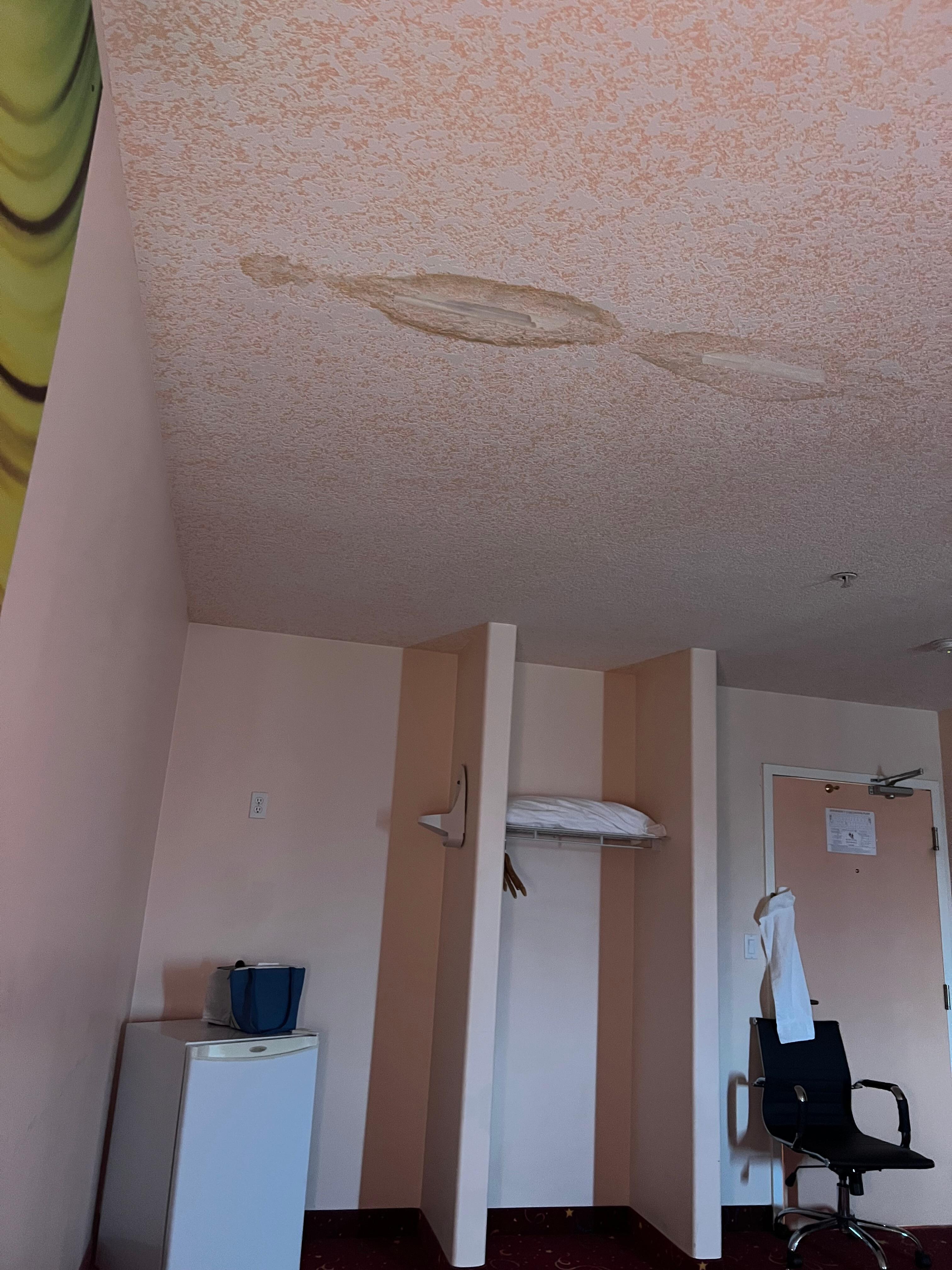 The ceiling in my room ;(