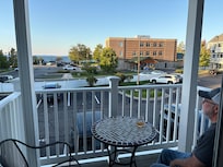 View from the balcony