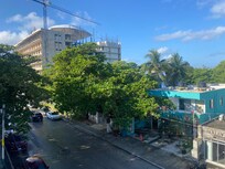 View from balcony 204 towards centre