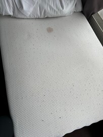 Stain on the mattress