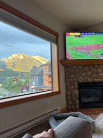 View out window!