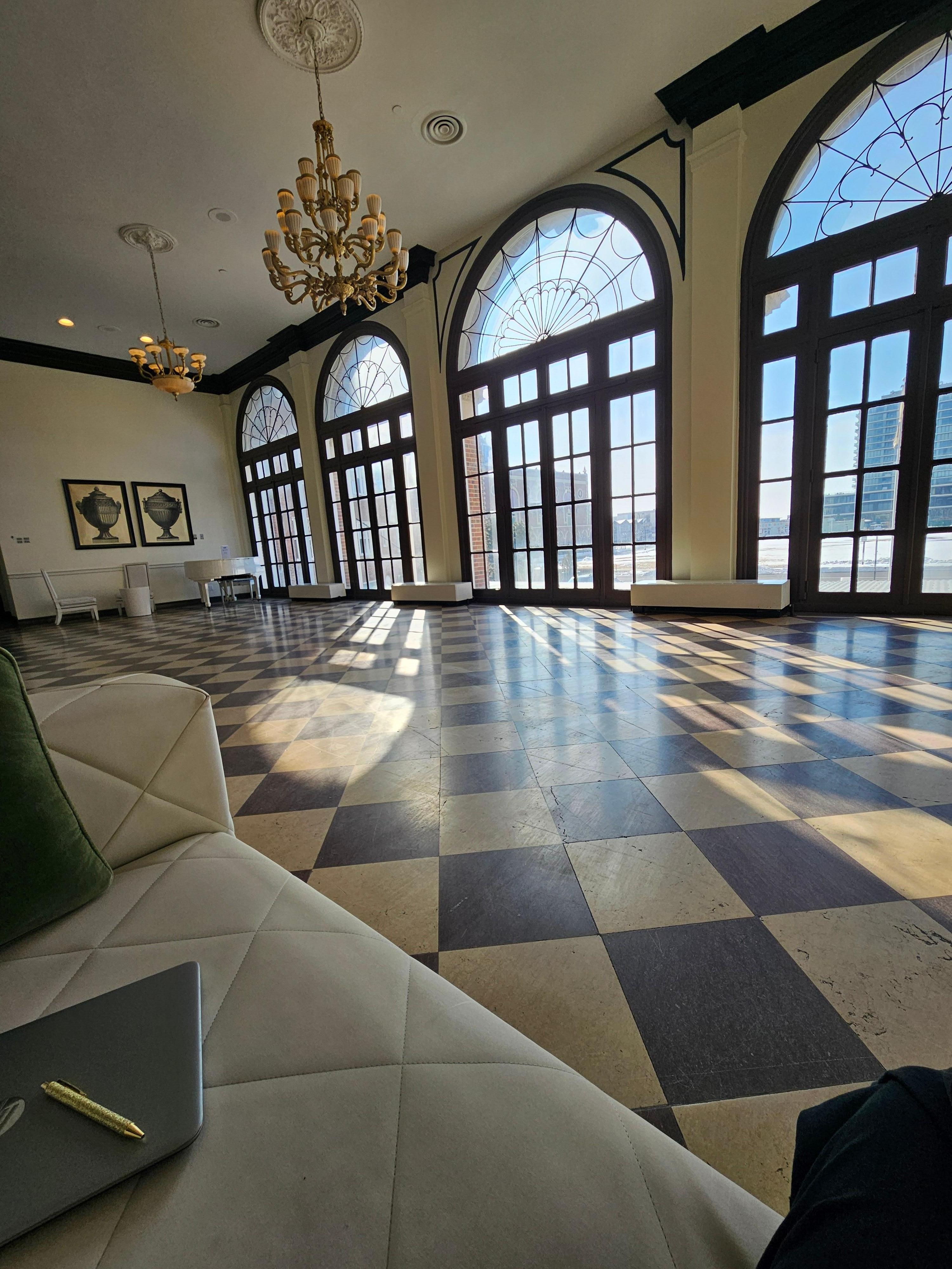 Gorgeous common areas.