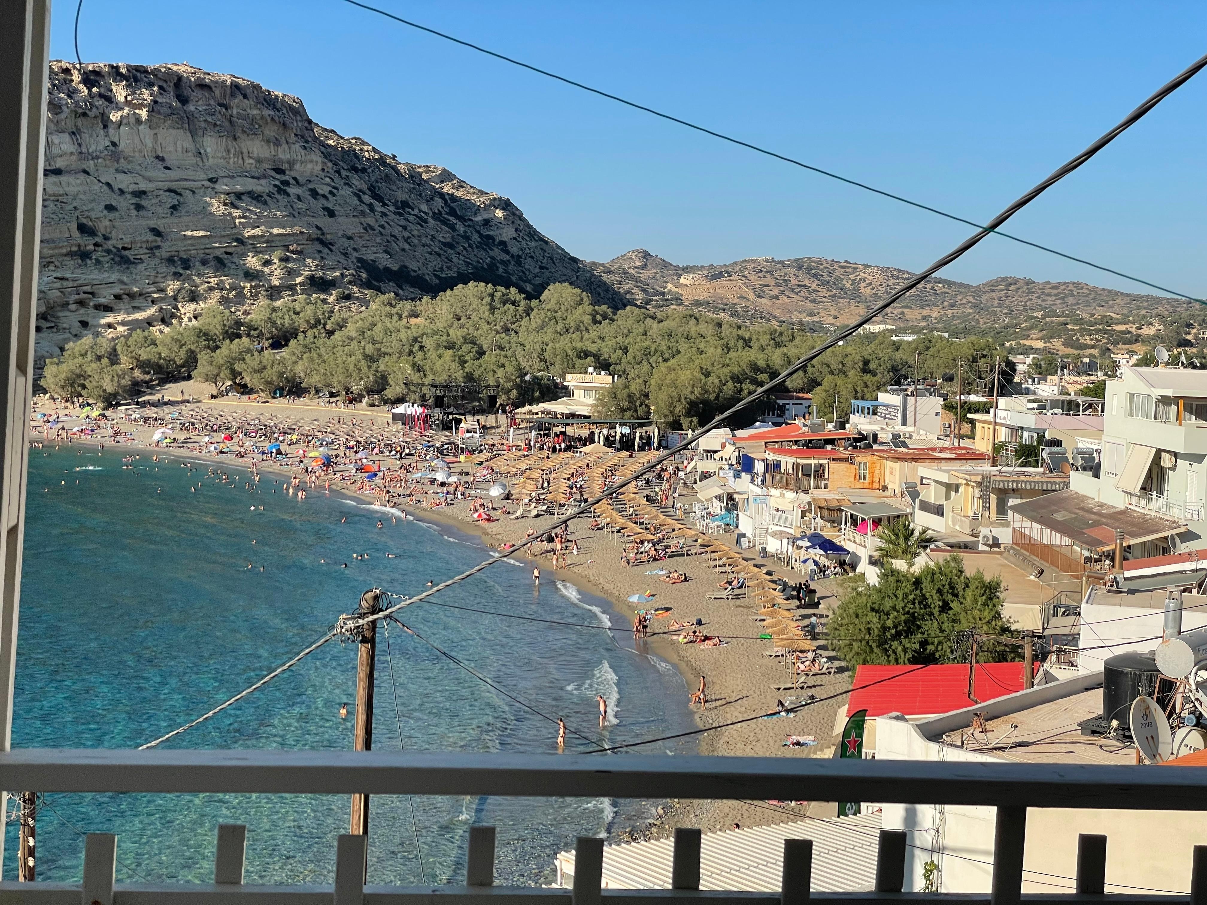 Ausblick von der Terrasse 