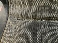 Chair cushion in living room