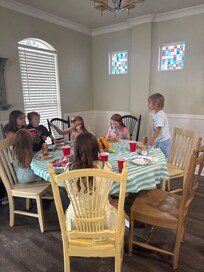 Lots of room at the table.