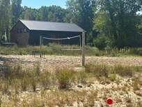 Community volleyball located right next door.