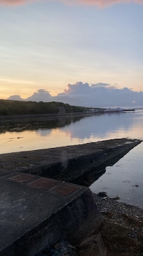 View at 22:00 from the window.