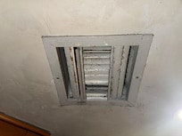 Dirty vent register
