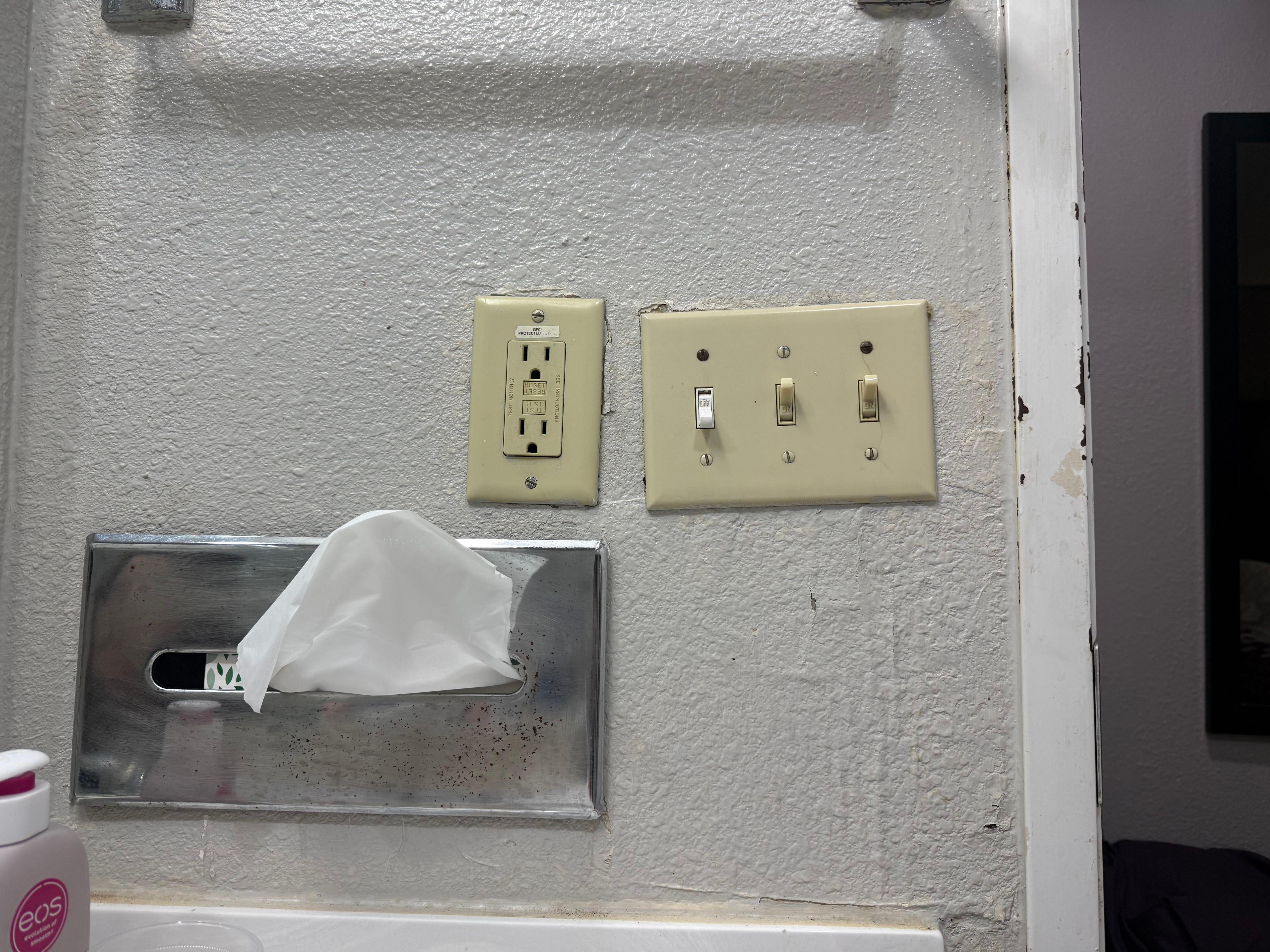 No plugs worked in the room. I was unable to charge any devices during the week I stayed there