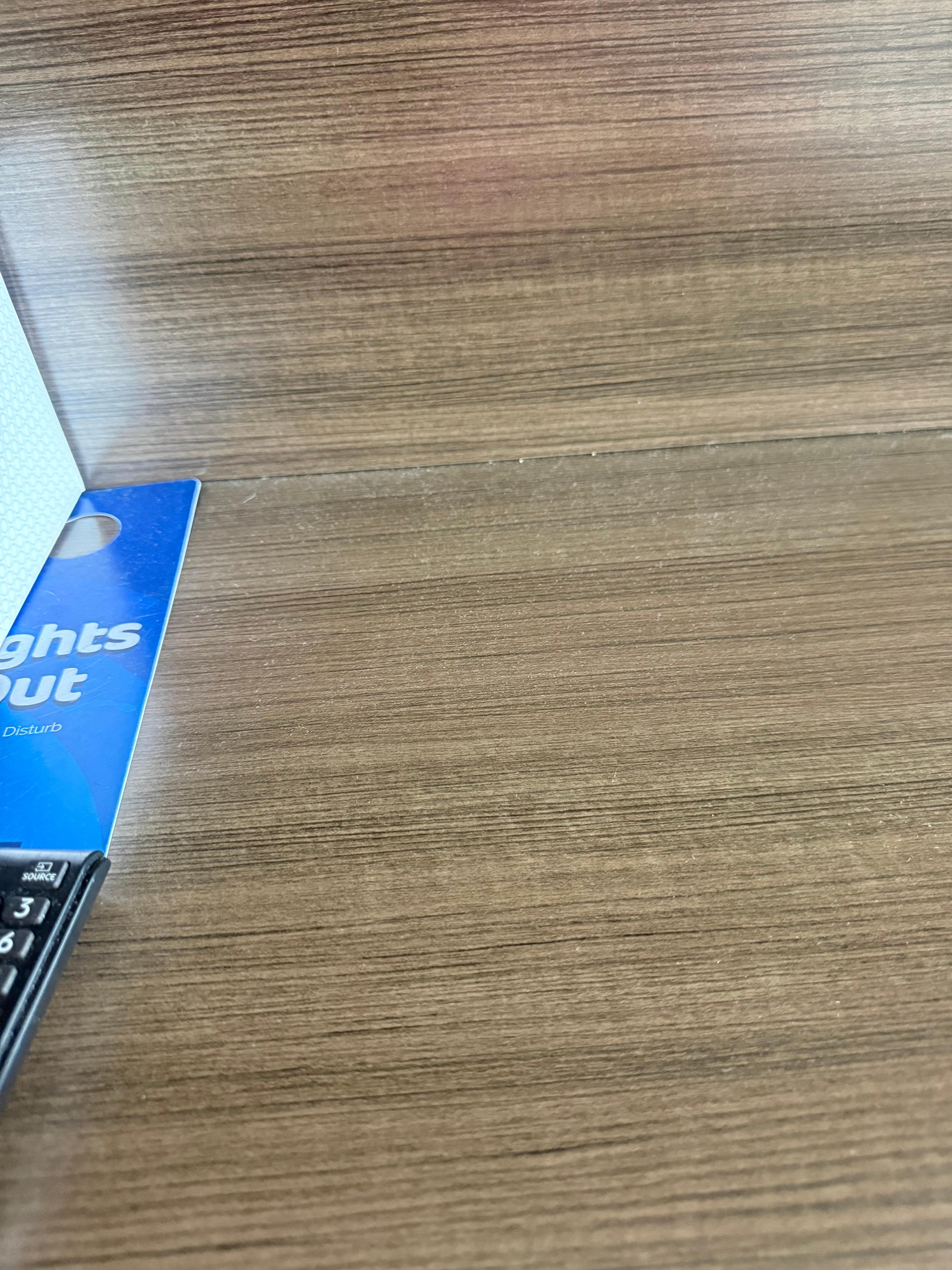 All the dust and dog hair 