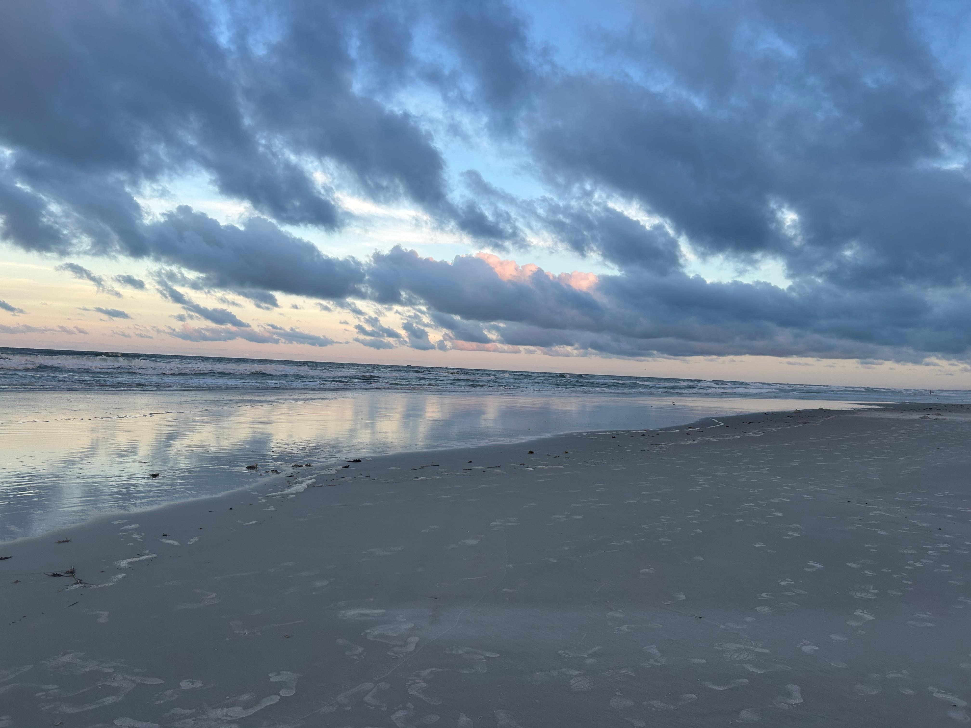 Beach on our first evening.