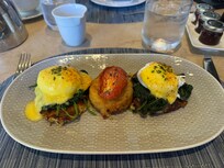 Breakfast at Veranda.