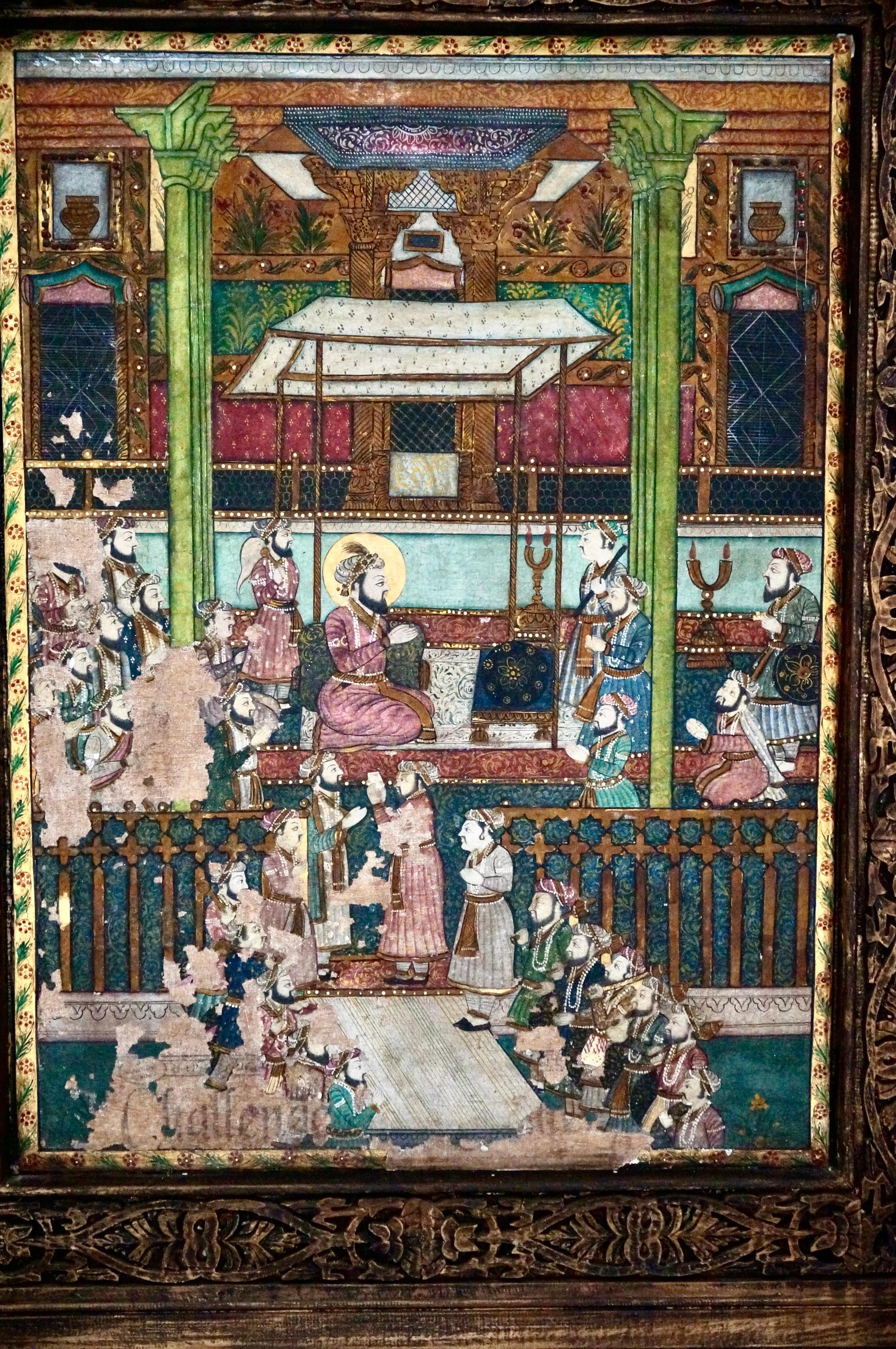 Mughal-style artwork