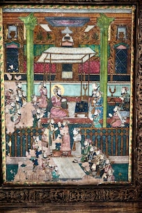 Mughal-style artwork