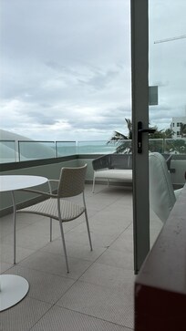 All the way to the right is the only ocean view