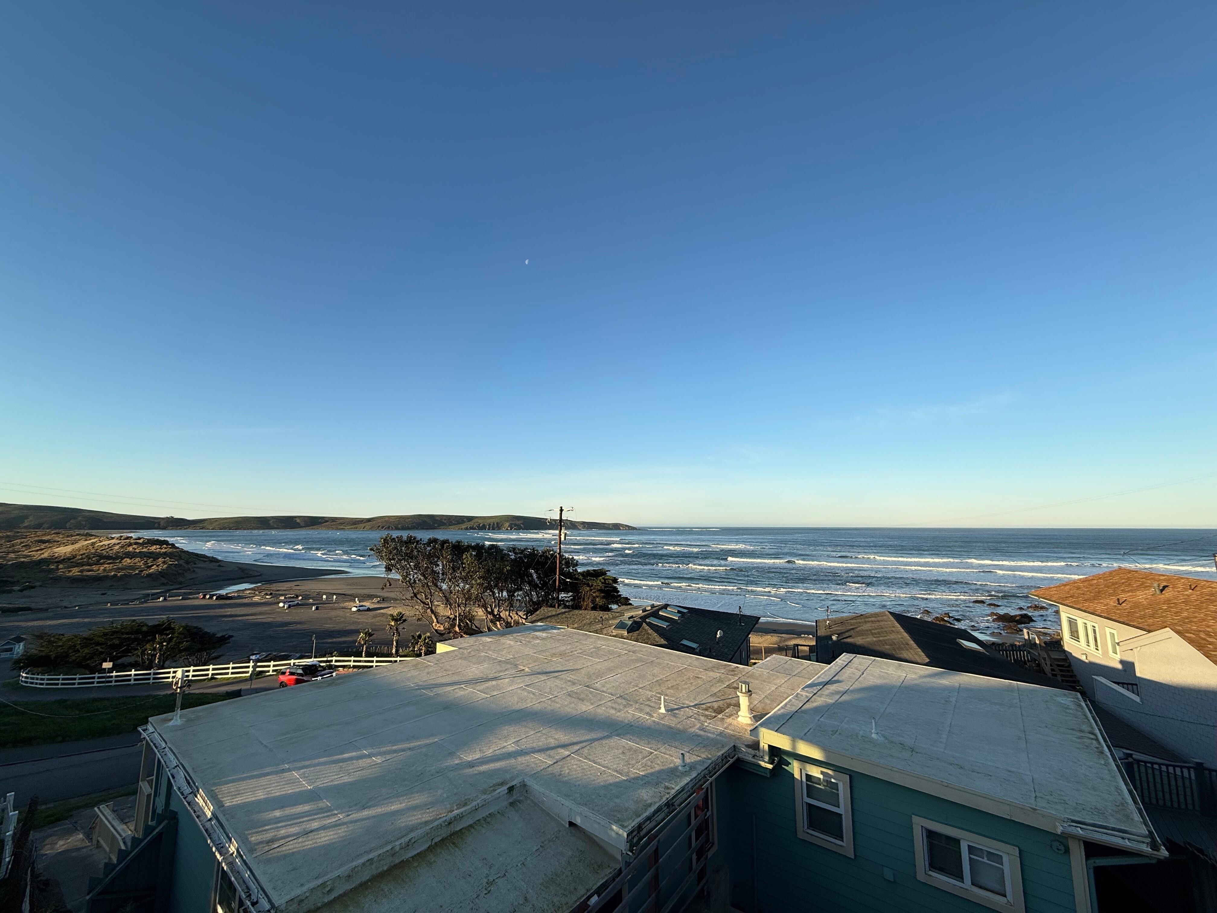 View from the back patio.