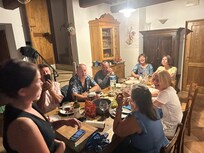 Meals in the villa