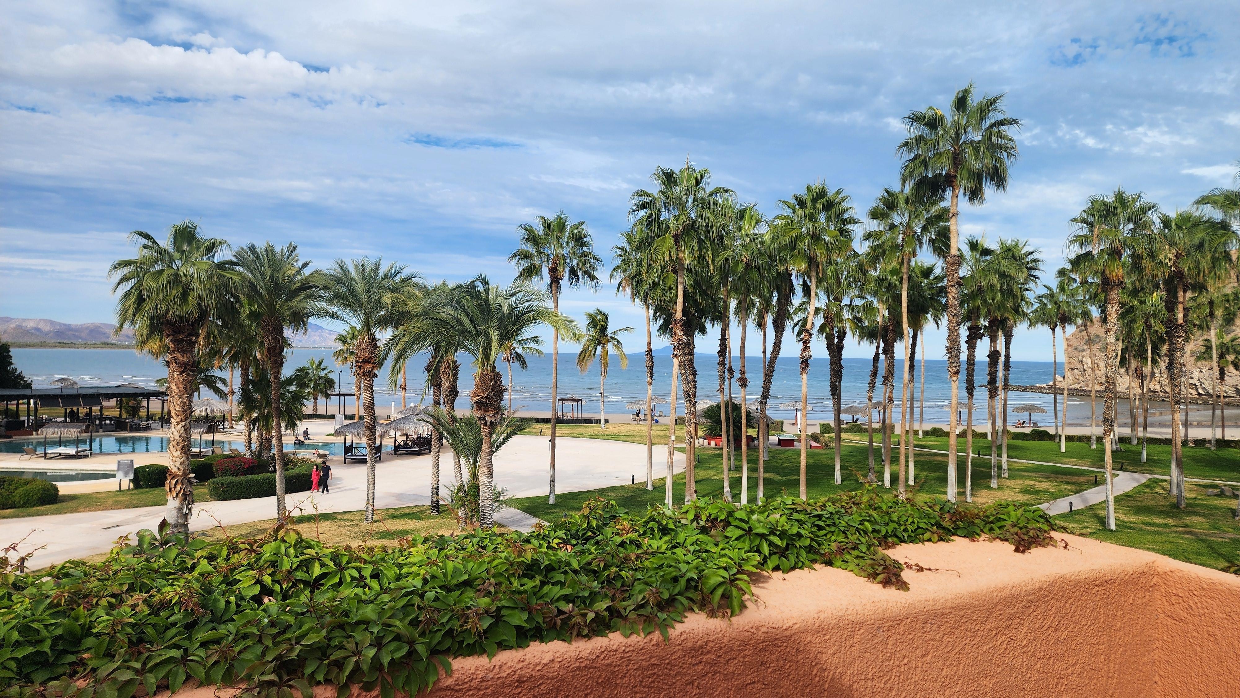 View from junior suite balcony