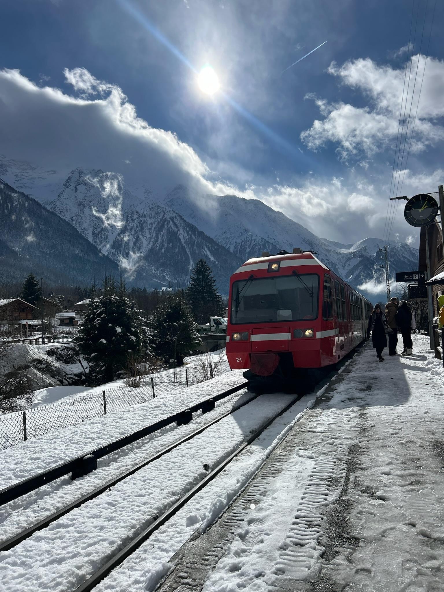 Daily local train ride