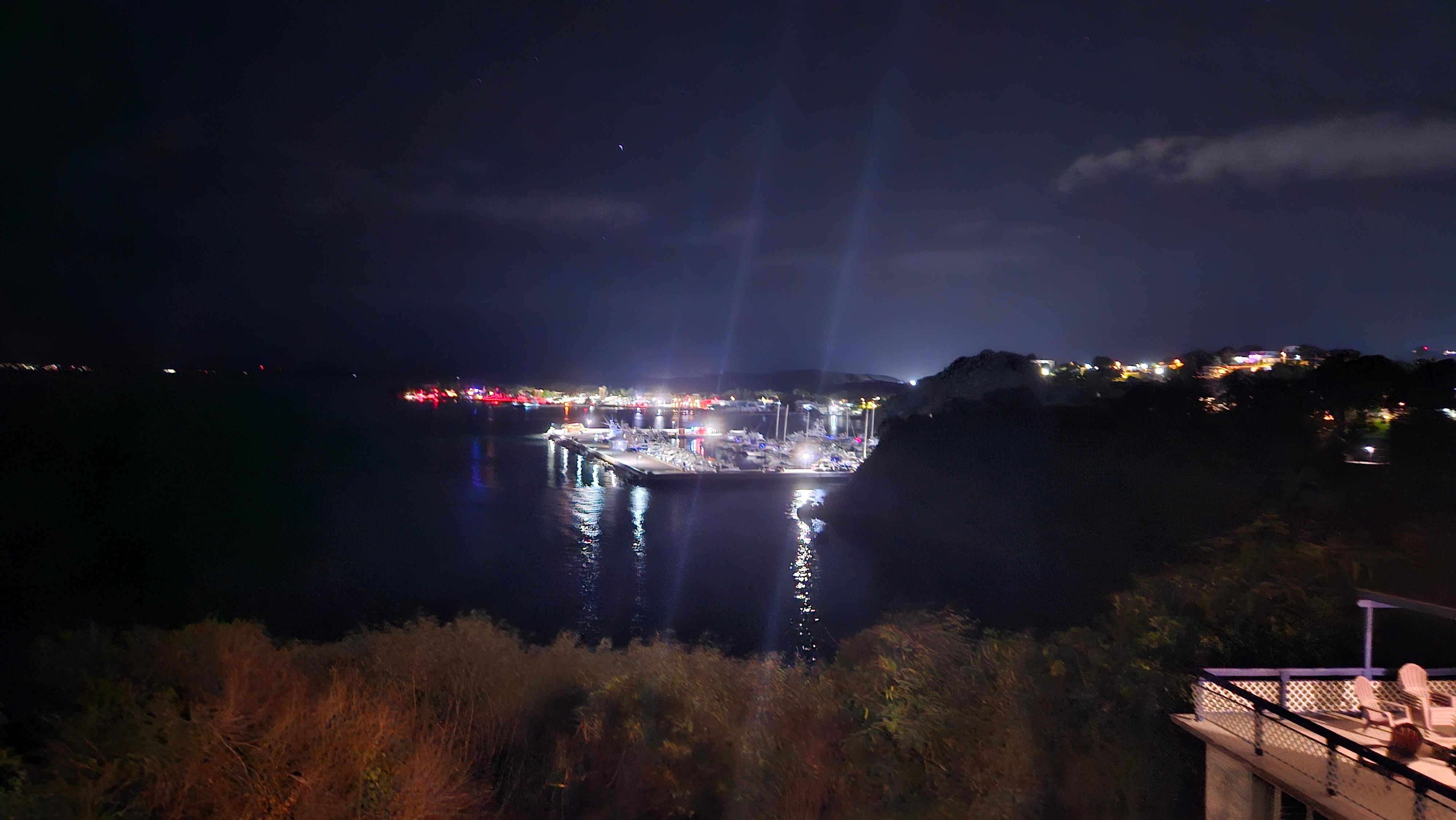 This is the night view