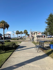 Walking on the bayfront