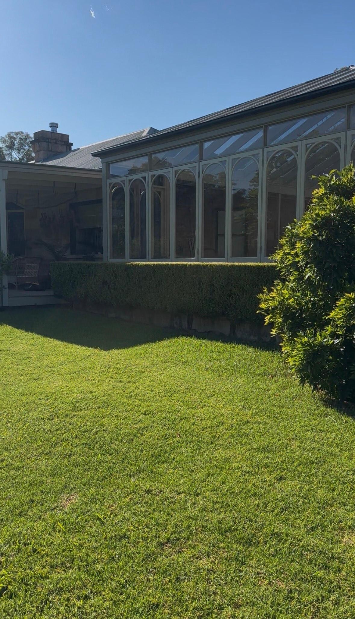 Shared pool access via host home back patio