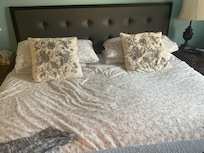Throw pillows and bedding