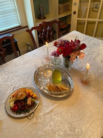 Appetizer plate! The food is so fresh and delicious!