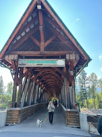 Golden Pedestrian Bridge & trail