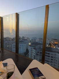 View from the rooftop terrace/bar