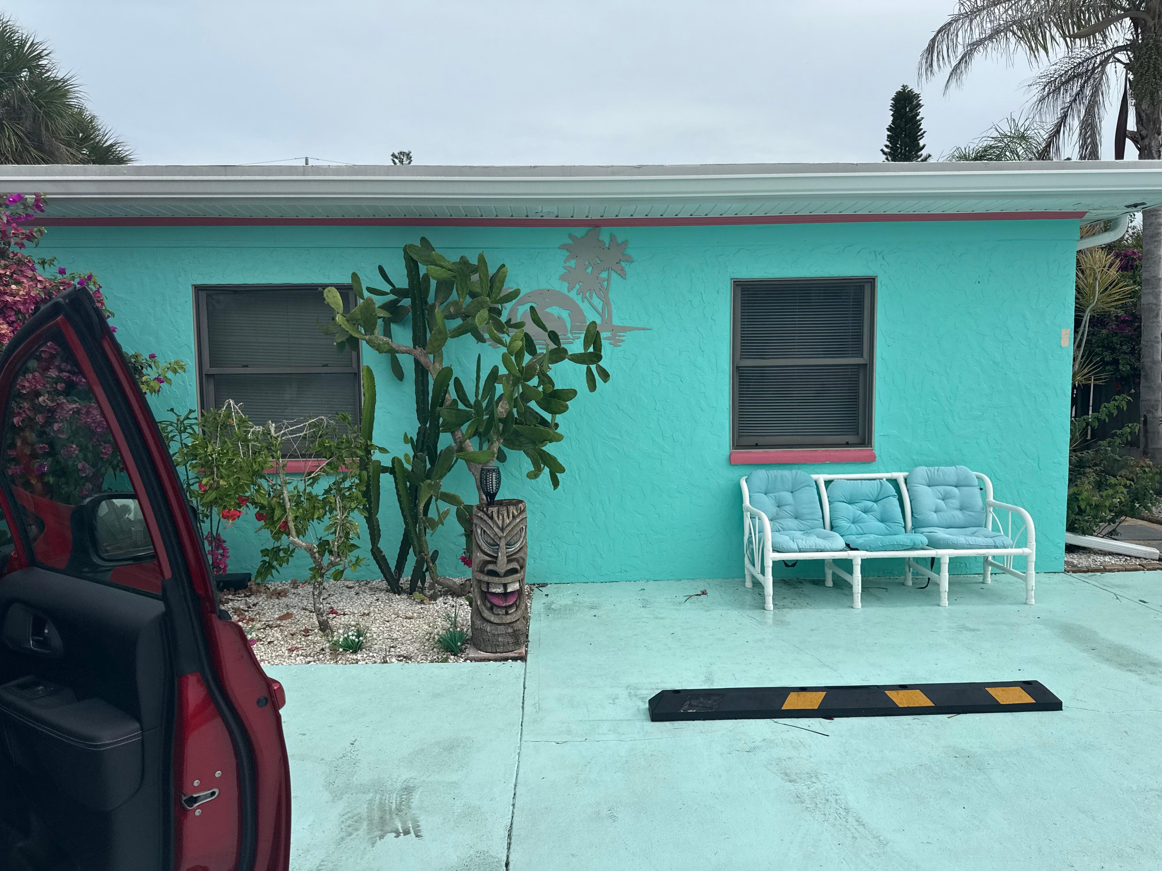 Outside of house